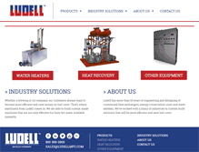 Tablet Screenshot of ludellmanufacturing.com